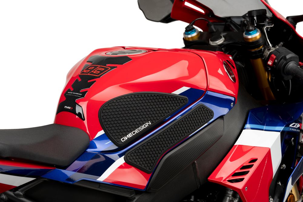 PUIG 21299N Seitliche Tankprotektor  passend fuer HONDA CBR1000RR-R FIREBLADE Schwarz