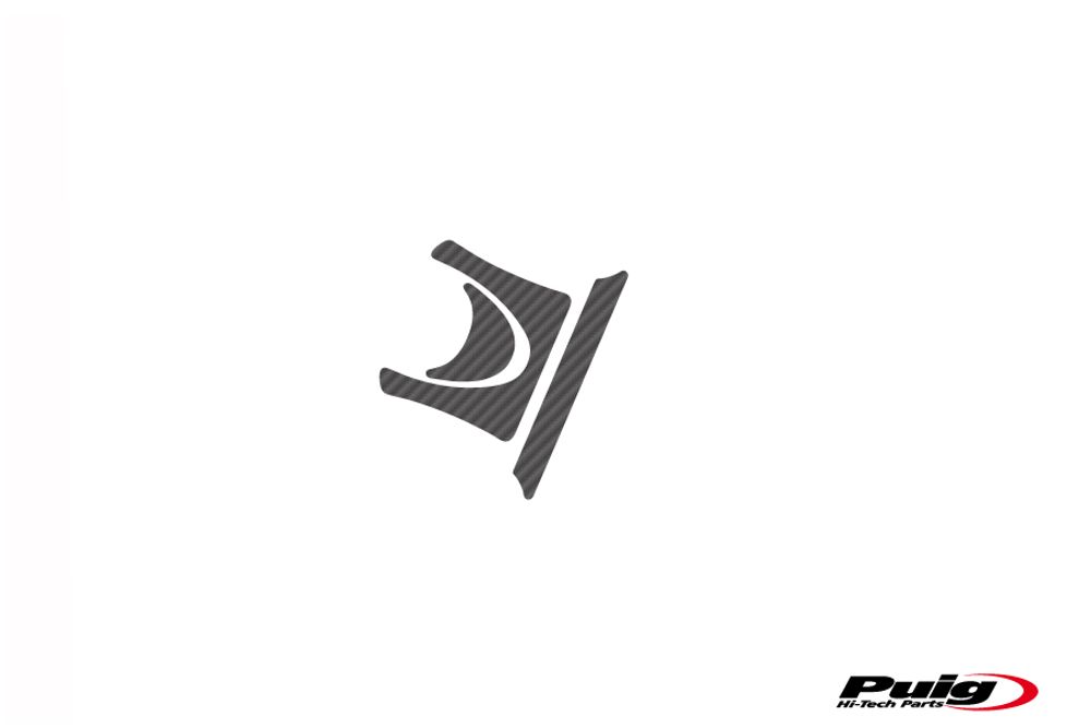 PUIG 4769C Yoke Protector Xtreme  passend fuer YAMAHA FZ6 FAZER Carbon look