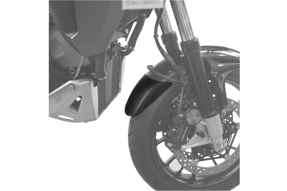 PUIG 8163N Verlängerung des vorderen Schutzblechs  passend fuer HONDA CBR1000RR FIREBLADE Schwarz