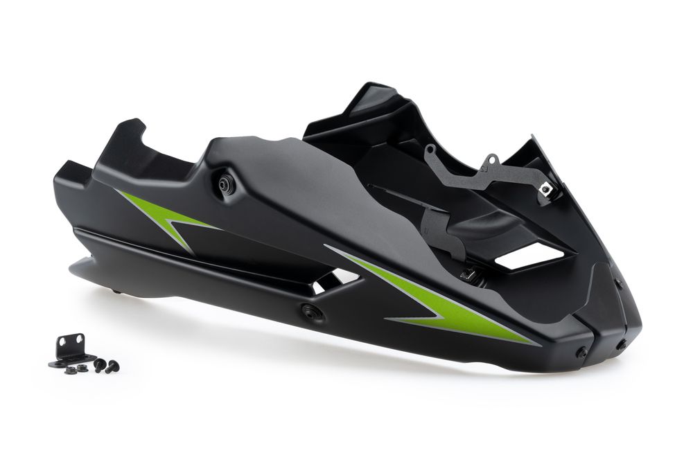 PUIG 9703J  Bugspoiler  passend fuer KAWASAKI Z900 Mattschwarz