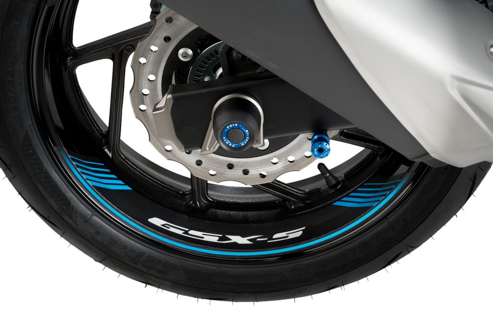 PUIG 9442A Rim Strips Specials  passend fuer SUZUKI GSX-S1000 Blau