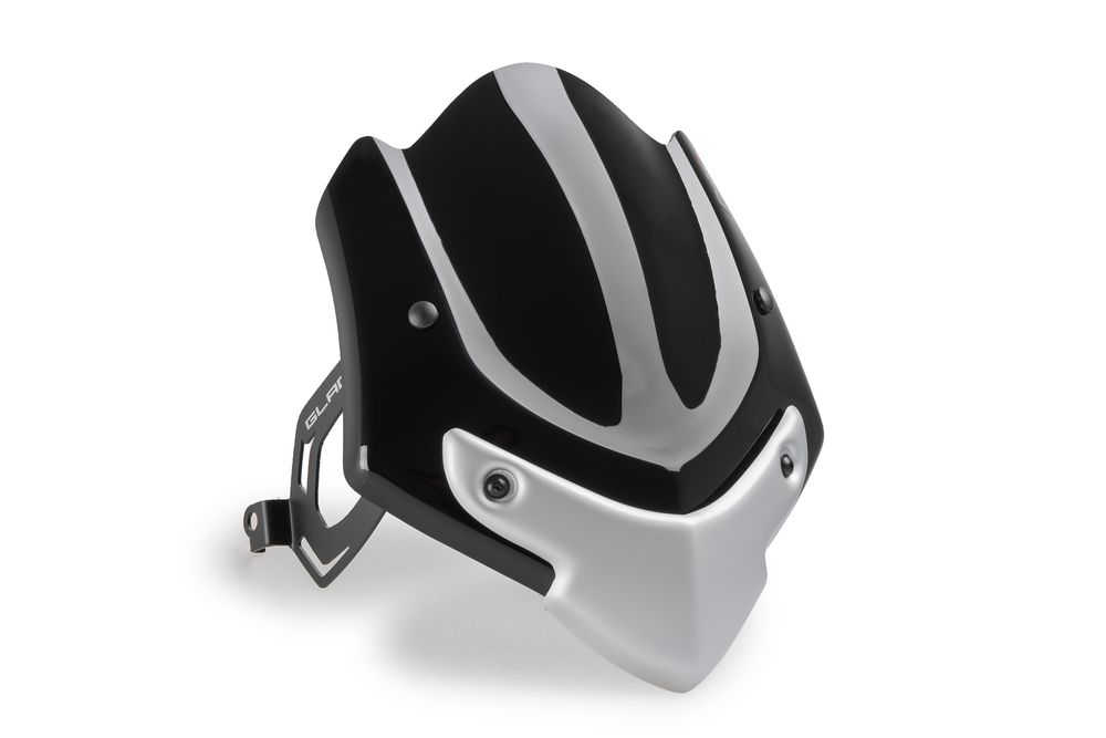 PUIG 4951N Windschutzscheibe New Generation Sport  passend fuer SUZUKI SFV650 GLADIUS Schwarz