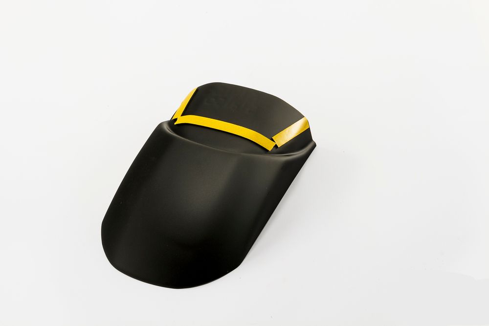 PUIG 9375N Verlängerung des vorderen Schutzblechs  passend fuer HONDA CRF1000L AFRICA TWIN Schwarz