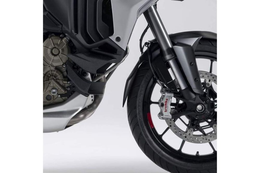 PUIG 20807N Verlängerung des vorderen Schutzblechs  passend fuer DUCATI MULTISTRADA V2 Schwarz