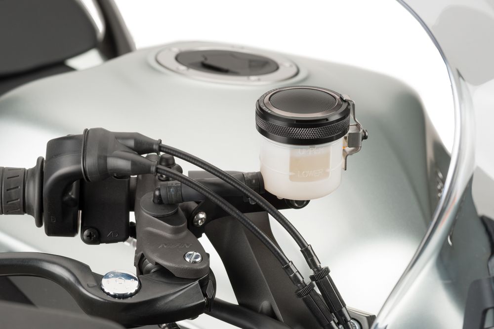 PUIG 9264P Vorderer Bremsflüssigkeitsbehälterdeckel  passend fuer SUZUKI GSX-R750 Silber