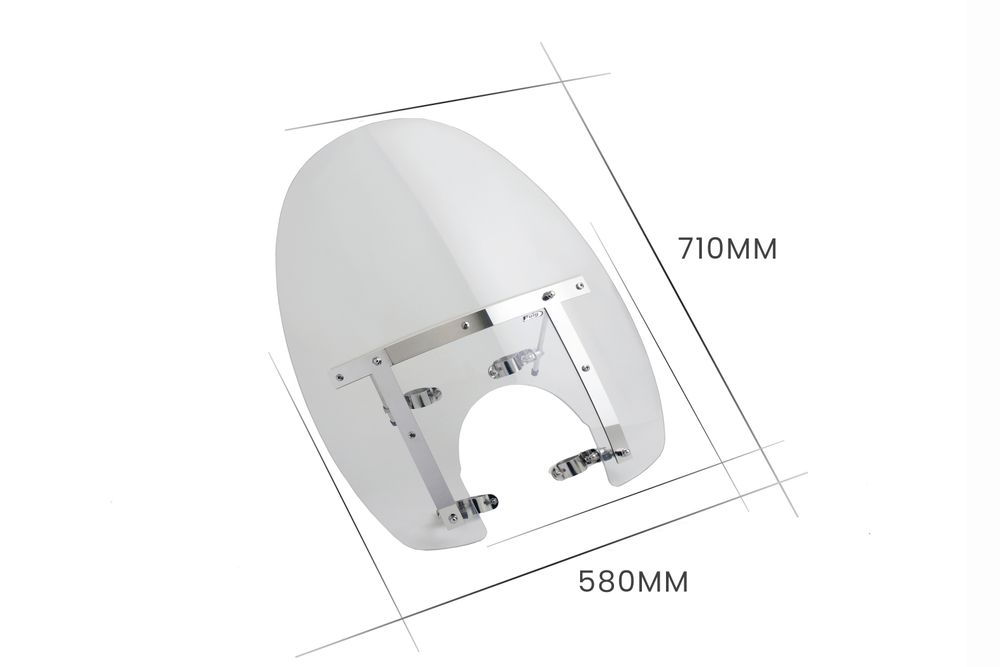 PUIG 1129W America III  passend fuer SUZUKI VL125 INTRUDER  Transparent