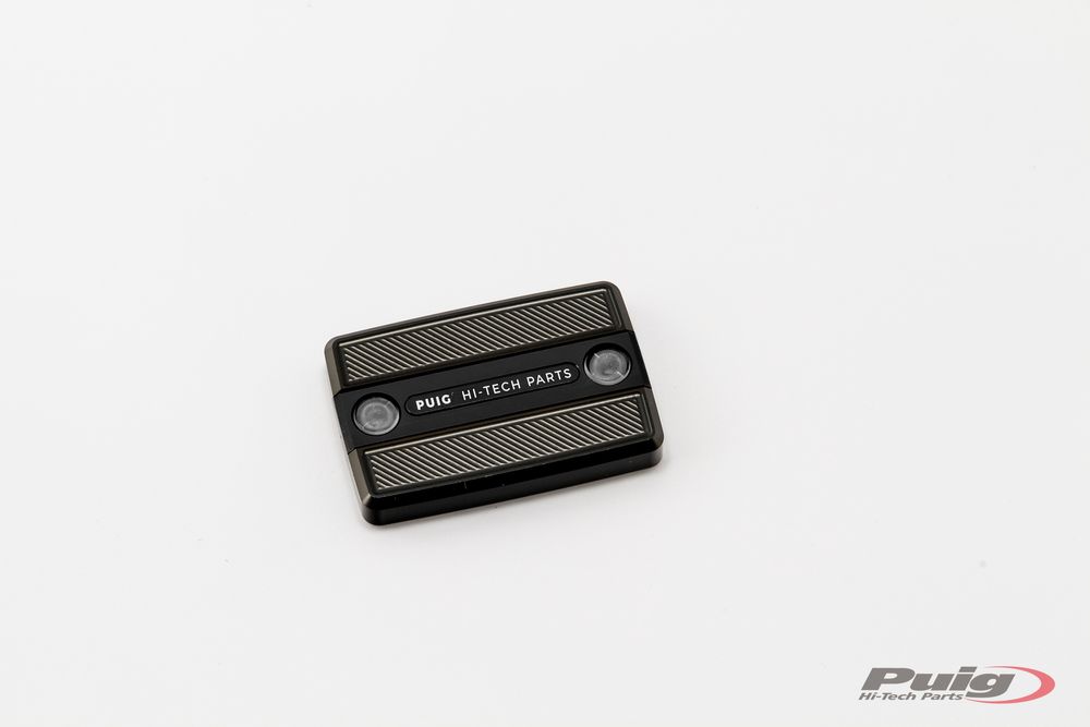 PUIG 9274N Vorderer Bremsflüssigkeitsbehälterdeckel  passend fuer HONDA CBR250R Schwarz