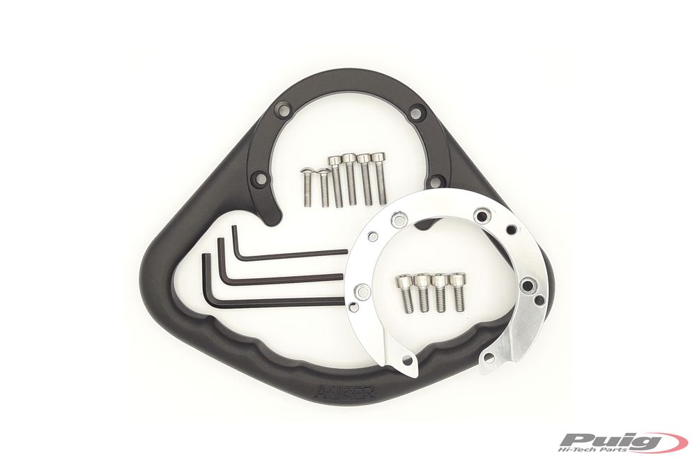 PUIG 6742N Haltering  passend fuer KAWASAKI NINJA 250R Schwarz