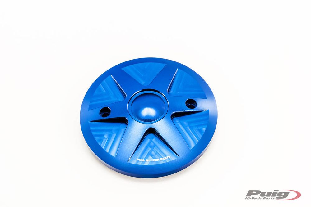 PUIG 8501A Kupplungsabdeckung  passend fuer YAMAHA T-MAX 530 Blau