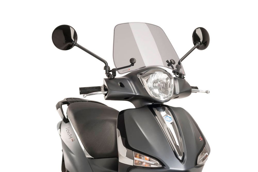 PUIG 5858H Rollerscheibe Trafic  passend fuer PIAGGIO LIBERTY 50 Getönt