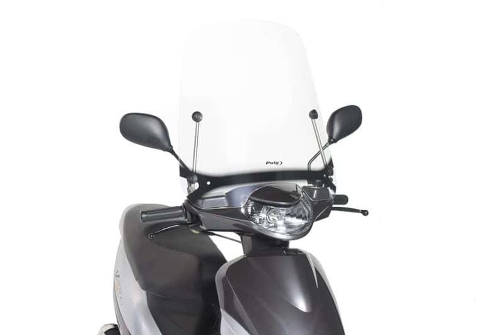PUIG 5268W Rollerscheibe T.S.  passend fuer PEUGEOT V-CLIC 50 Transparent