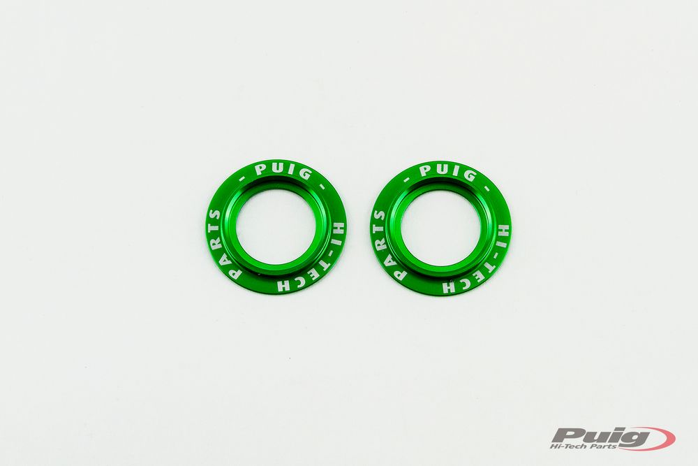 PUIG 20271V Hinterachsregler PHB19  passend fuer TRIUMPH DAYTONA 675 Grün