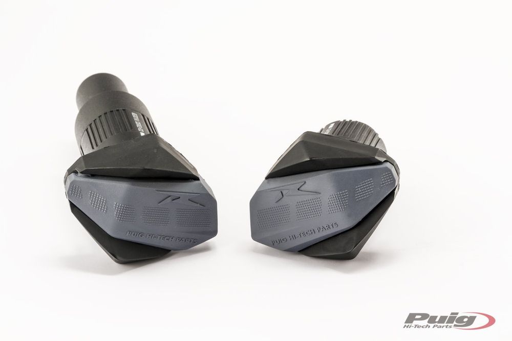 Puig 1871N Sturzpads R12  Kompatibel/Ersatz für SUZUKI DL1000 V-STROM Schwarz