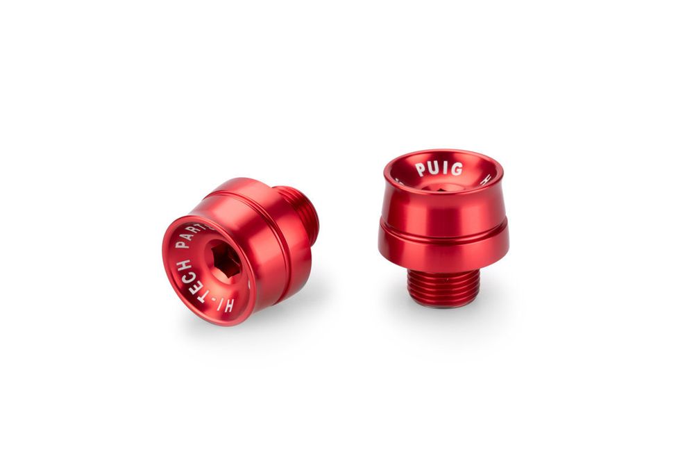 PUIG 21359R Lenkerenden Speed  passend fuer APRILIA RSV4 FACTORY Rot