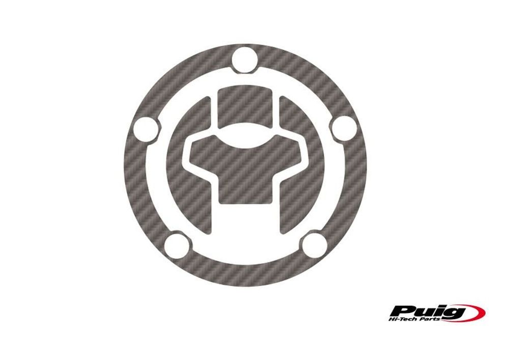 PUIG 9430C Tankdeckelschutz X-TREME  passend fuer SUZUKI GSX-R1000 Carbon look