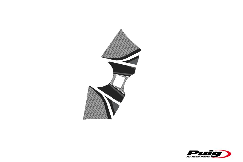 PUIG 6958U Radikal Yoke Protector  passend fuer HONDA VFR 1200 FD Grau