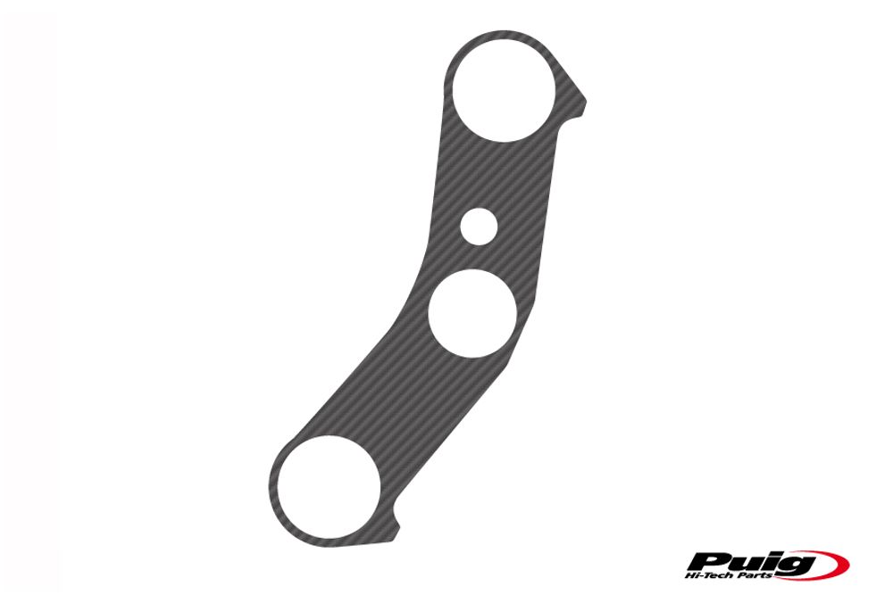 PUIG 1962C Yoke Protector Xtreme  passend fuer YAMAHA YZF-R1 Carbon look