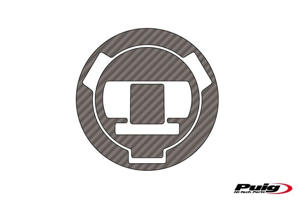 PUIG 8383C Tankdeckelschutz X-TREME  passend fuer BMW R1200GS Carbon look