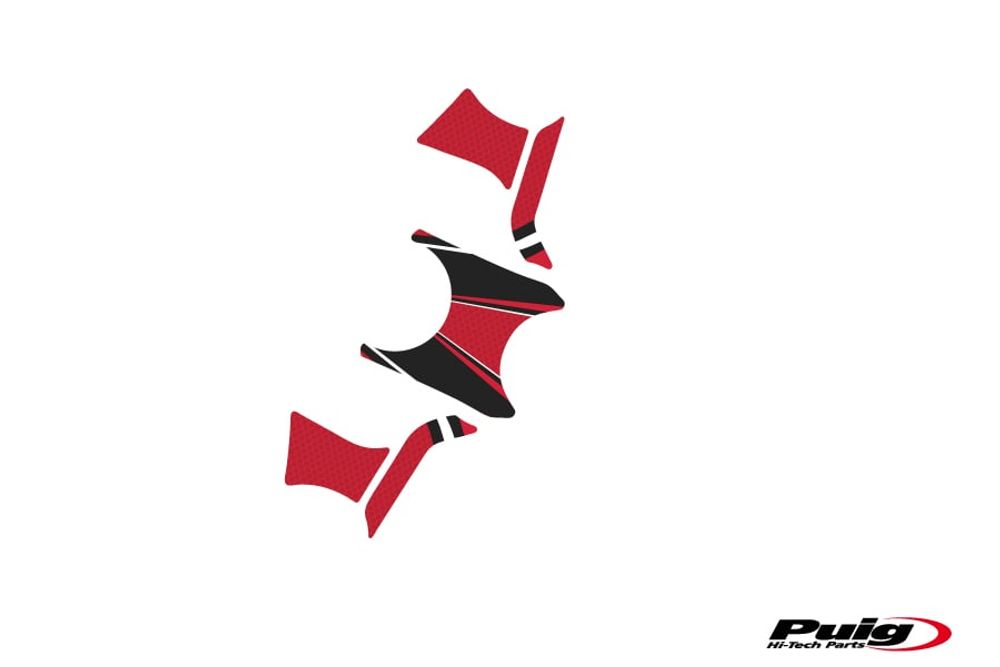 PUIG 6984R Radikal Yoke Protector  passend fuer BMW R1200GS Rot