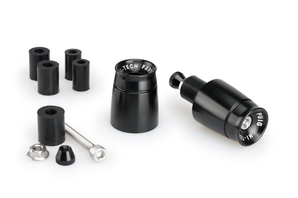 PUIG 21011N Lenkerenden Sport  passend fuer KTM 125 DUKE Schwarz