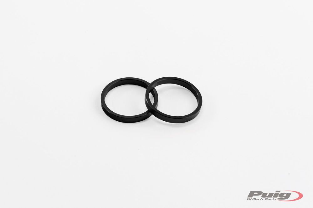 PUIG 9170N Kurze Lenkerendgewichte mit Ring  passend fuer BMW F800R Schwarz