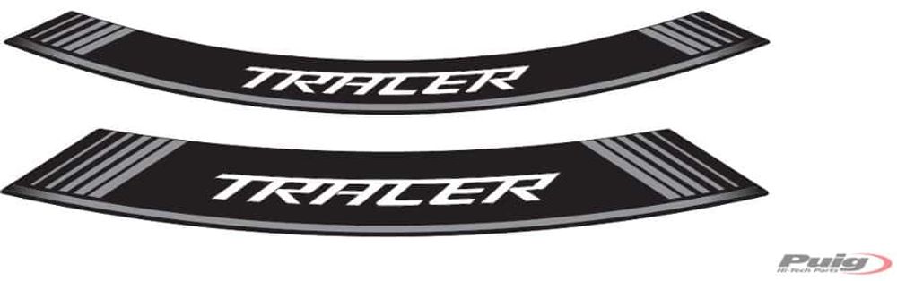 PUIG 9293P Rim Strips Specials  passend fuer YAMAHA MT-09 TRACER Silber