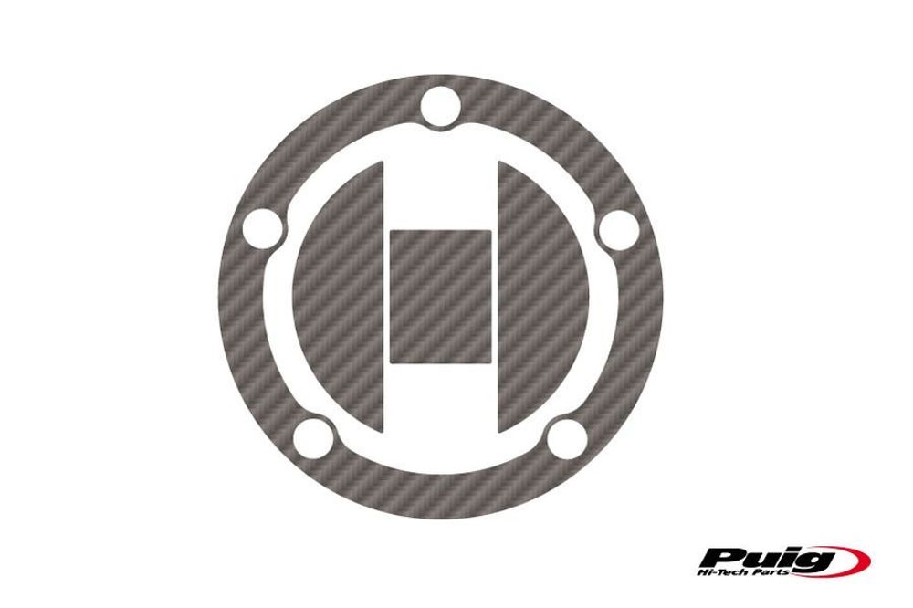 PUIG 8410C Tankdeckelschutz X-TREME  passend fuer SUZUKI GSX-S1000 Carbon look