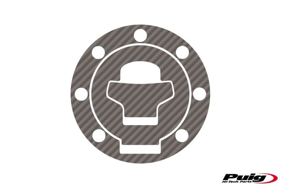 PUIG 8409C Tankdeckelschutz X-TREME  passend fuer SUZUKI GSX1200 Carbon look
