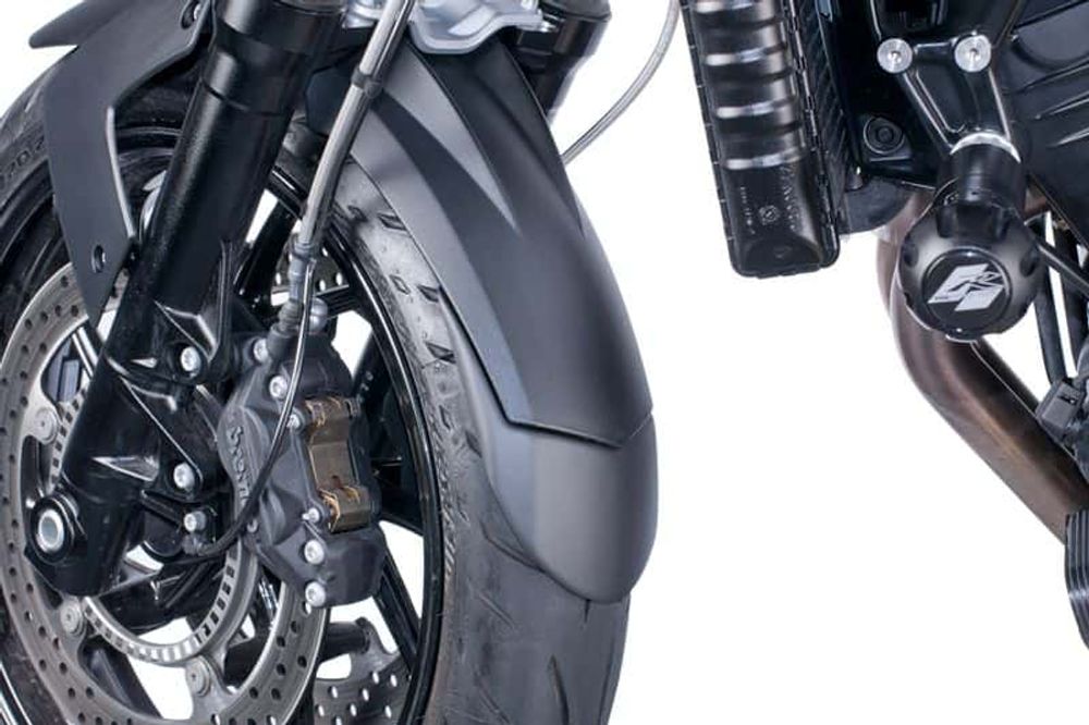 PUIG 5786N Verlängerung des vorderen Schutzblechs  passend fuer BMW F800 S Schwarz