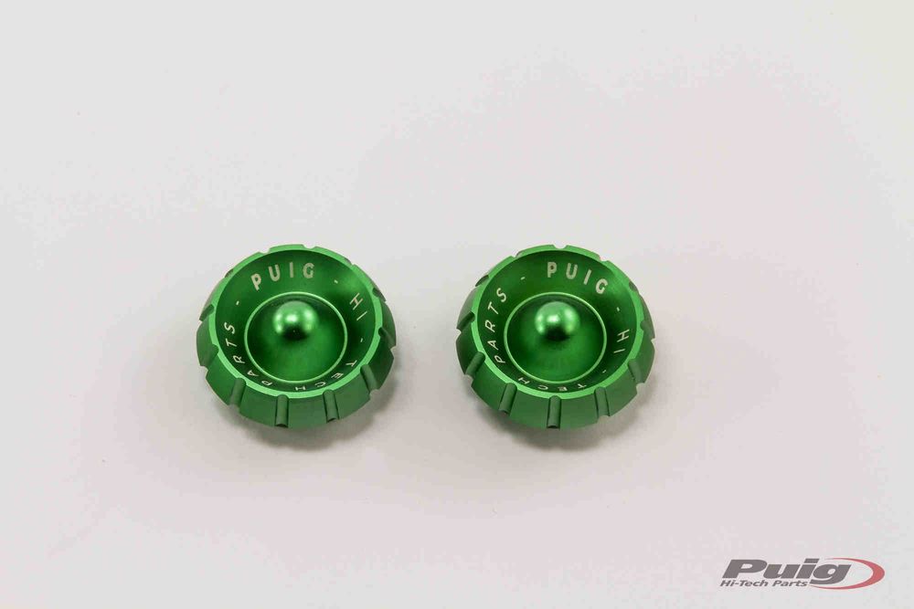 PUIG 9420V Thruster Lenkerenden  passend fuer HONDA X-ELEVEN Grün