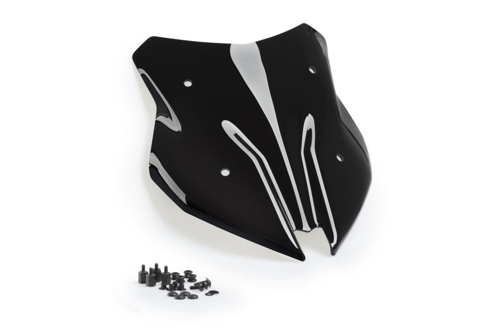 PUIG 20429N Sportscheibe  passend fuer BMW F900XR Schwarz