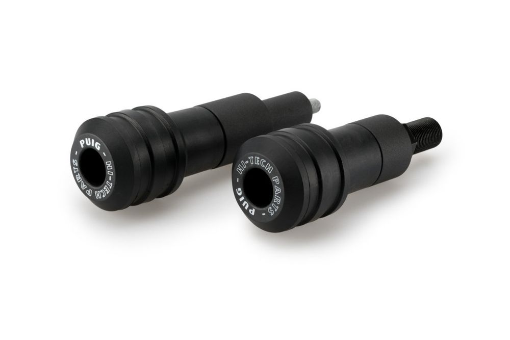 PUIG 21467N Rahmen Sturzpads Vintage 2.0  passend fuer BENELLI LEONCINO 800 Schwarz