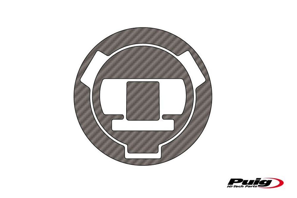 PUIG 8383C Tankdeckelschutz X-TREME  passend fuer BMW R1200GS Carbon look