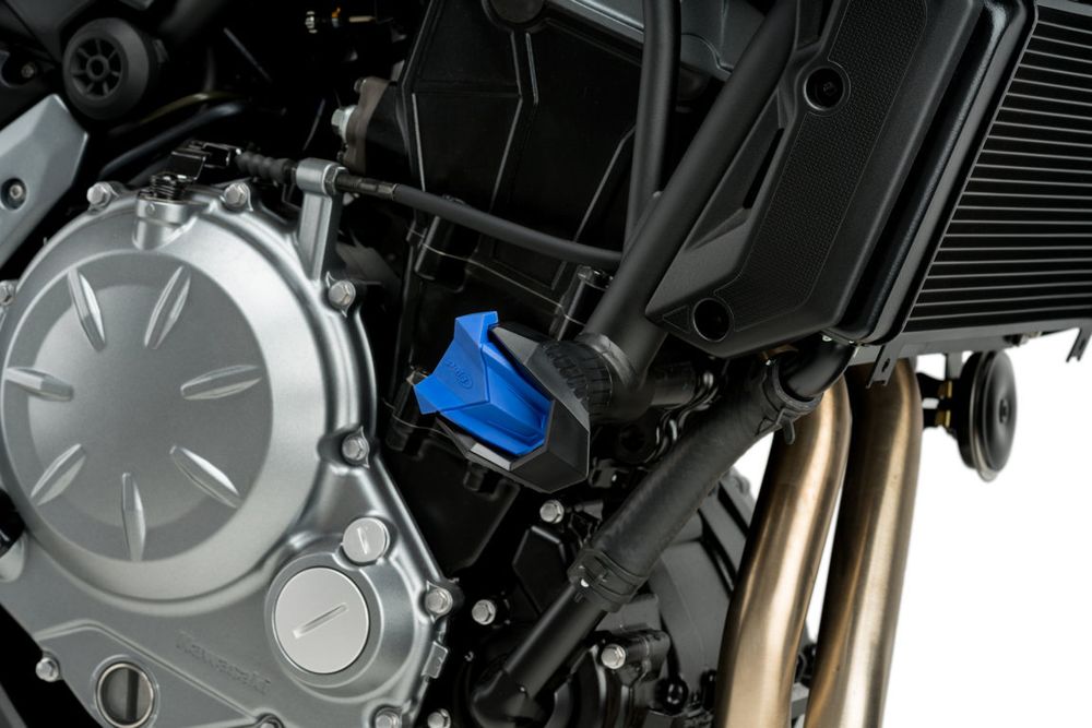 PUIG 3148A Sturzpads R19  passend fuer SUZUKI GSX-R750 Blau
