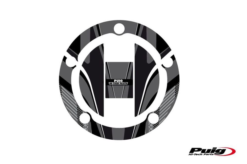 PUIG 6318U Tankdeckelabdeckungen Radikal  passend fuer SUZUKI GSX-S1000 Grau