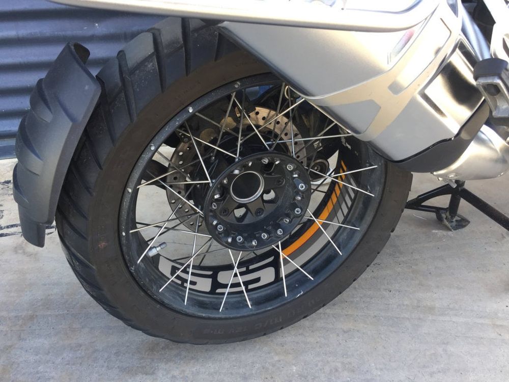 PUIG 20151O GS Sticker Bögen  passend fuer BMW R1200GS ADVENTURE Gold