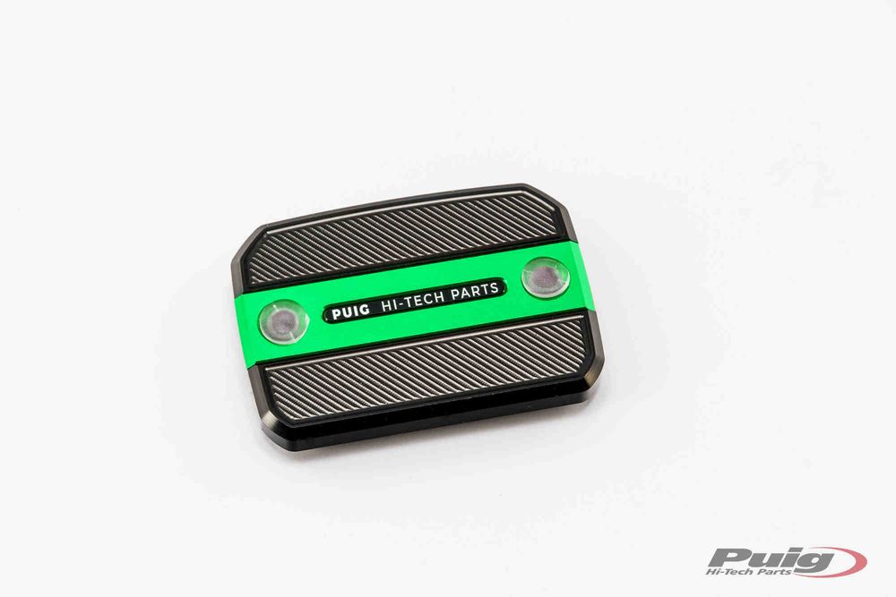 PUIG 9499V Vorderer Bremsflüssigkeitsbehälterdeckel  passend fuer DUCATI MONSTER 696 Grün