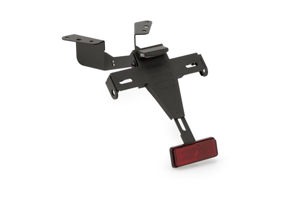 PUIG 21283N Kennzeichenhalters  passend fuer YAMAHA T-MAX 560 TECH MAX Schwarz
