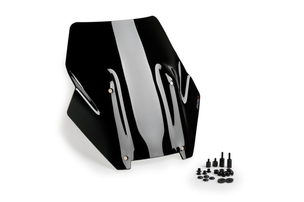 PUIG 20841N Sportscheibe  passend fuer HARLEY DAVIDSON PAN AMERICA RA1250 Schwarz