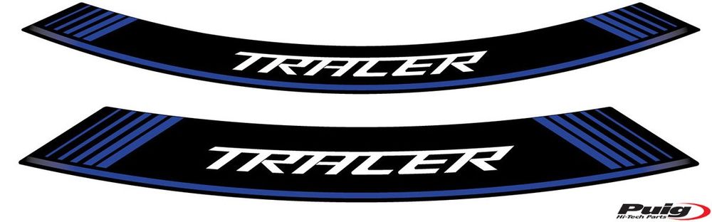 PUIG 9293A Rim Strips Specials  passend fuer YAMAHA MT-09 TRACER Blau