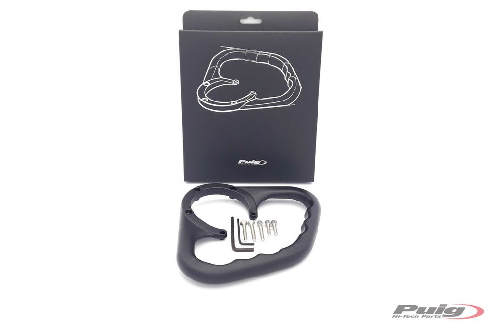 PUIG 4612N Haltering  passend fuer SUZUKI GSF650S BANDIT Schwarz