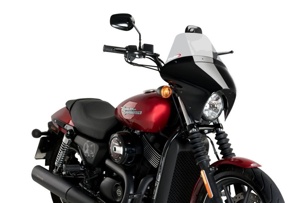 PUIG 21058H Touring Batwing SML  passend fuer HARLEY DAVIDSON STREET 750 XG750 Getönt
