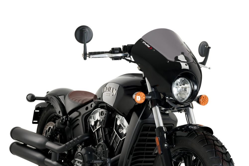 PUIG 21107F Dark Night  passend fuer INDIAN SCOUT BOBBER Stark getönt