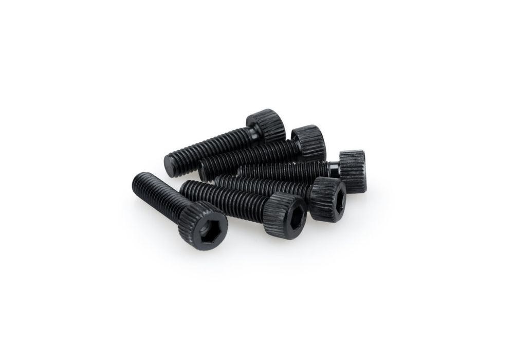 PUIG 0473N Muttern aus Anodisierten Aluminium  passend fuer UNIVERSAL UNIVERSAL Schwarz