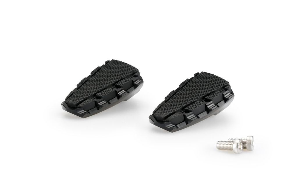 PUIG 20853N Trail 2.0. Fussrasten  passend fuer SUZUKI GSX-R750 Schwarz