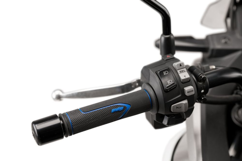 PUIG 20796A Core Griffe  passend fuer KAWASAKI KLE500 Blau
