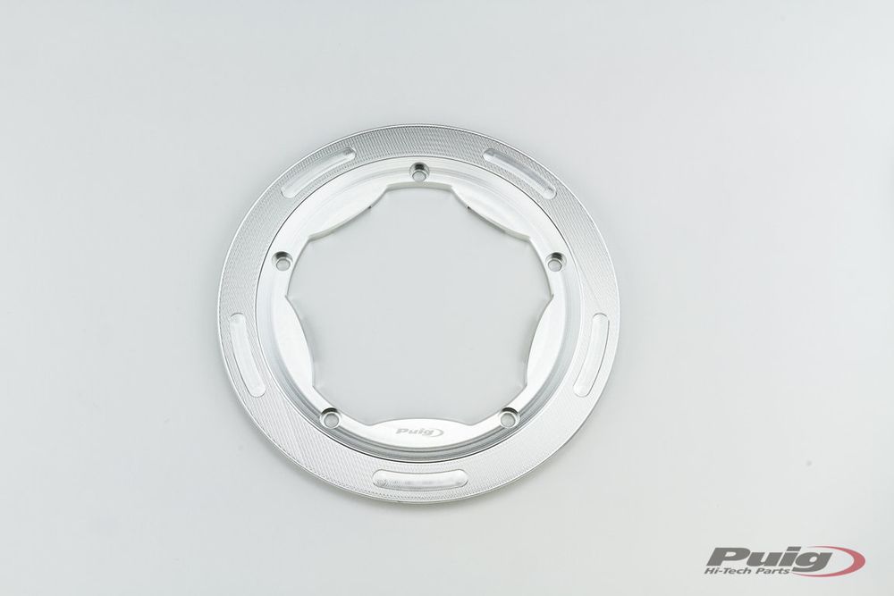 PUIG 9854P Kronenzierring  passend fuer YAMAHA T-MAX 530 Silber