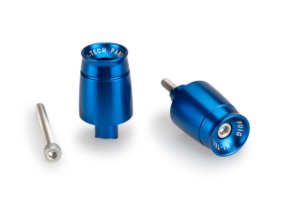 PUIG 21026A Lenkerenden Sport  passend fuer KAWASAKI Z650 Blau