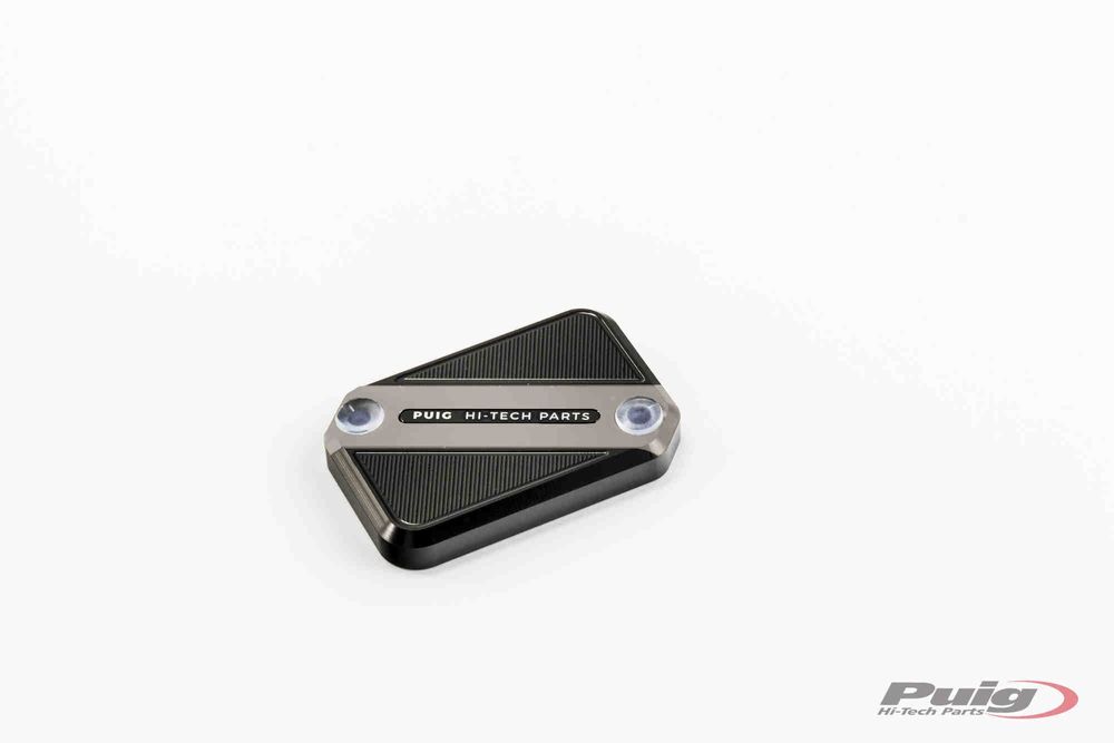 PUIG 9612P Vorderer Bremsflüssigkeitsbehälterdeckel  passend fuer BMW G310R Silber
