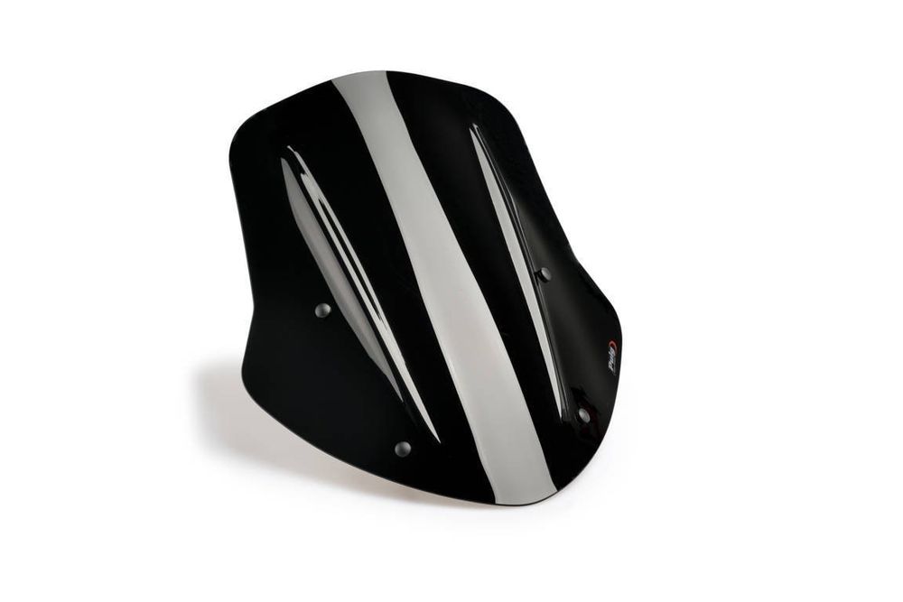 PUIG 5655N Windschutzscheibe New Generation Touring  passend fuer DUCATI DIAVEL Schwarz